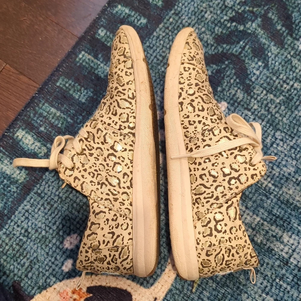 EUC Toms cheetah print sneakers size 8 - Picture 7 of 7